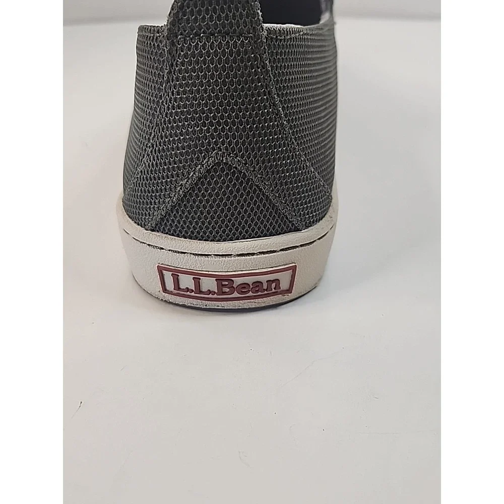 Mens Sz 12M L.L. Bean Dark Sage Green Boat / Deck Shoes Casual Outdoors Fishing